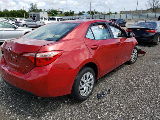 Photo 4 from auction – 2017 TOYOTA COROLLA L with VIN 5YFBURHE7HP722116