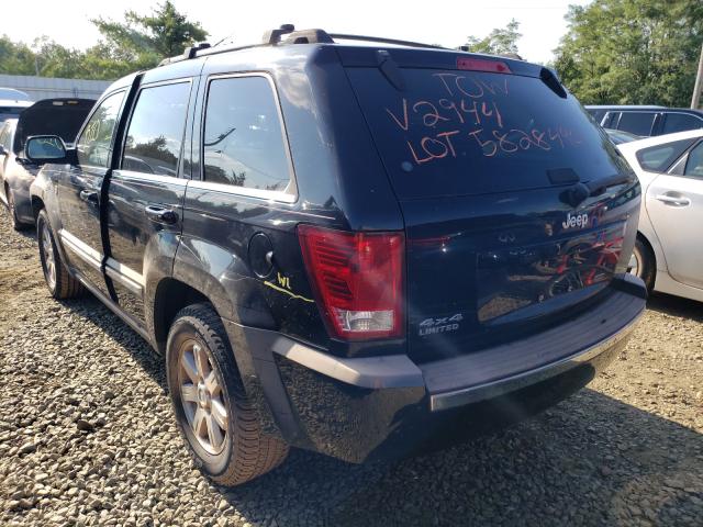 Photo 3 from auction – 2008 JEEP GRAND CHER with VIN 1J8HR58N78C162944