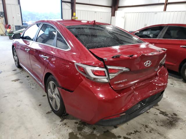 Photo 3 from auction – 2016 HYUNDAI SONATA HYB with VIN KMHE34L14GA017652