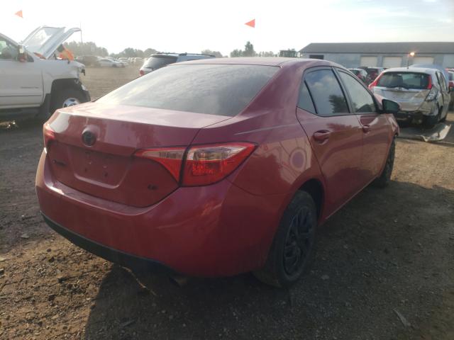 Photo 4 from auction – 2018 TOYOTA COROLLA L with VIN 2T1BURHE4JC040493