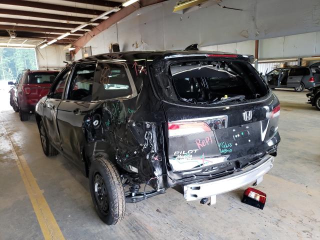 Photo 3 from auction – 2021 HONDA PILOT EXL with VIN 5FNYF6H59MB091099