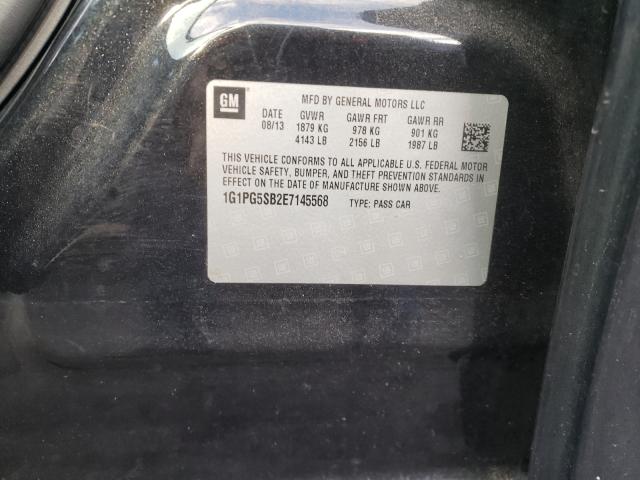 Photo 10 from auction – 2014 CHEVROLET CRUZE LTZ with VIN 1G1PG5SB2E7145568