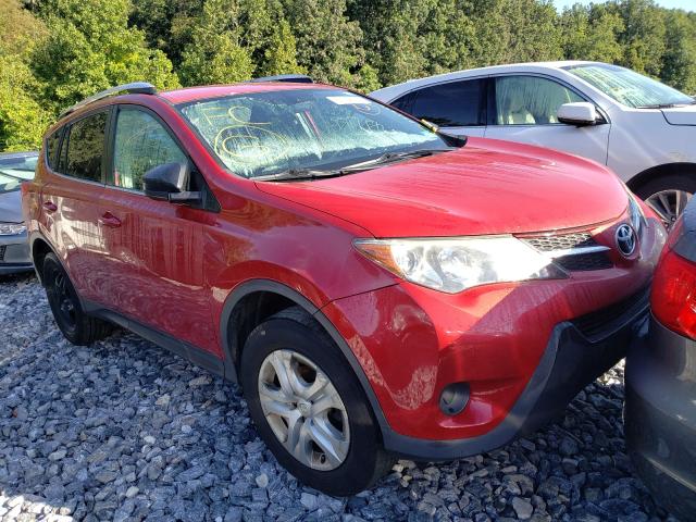 TOYOTA RAV4 LE 2015 with VIN 2T3BFREV5FW385916 - Photo from auction