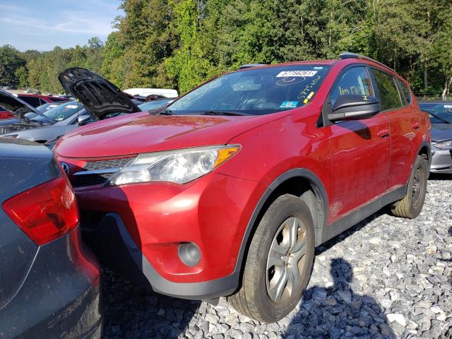 Photo 2 from auction – 2015 TOYOTA RAV4 LE with VIN 2T3BFREV5FW385916
