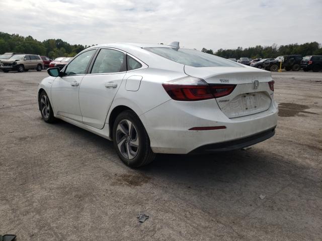 Photo 3 from auction – 2019 HONDA INSIGHT EX with VIN 19XZE4F52KE003396