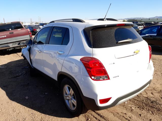 Photo 3 from auction – 2020 CHEVROLET TRAX 1LT with VIN 3GNCJLSB7LL147795
