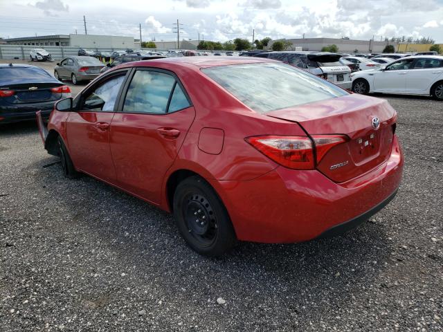 Photo 3 from auction – 2017 TOYOTA COROLLA L with VIN 5YFBURHE7HP722116