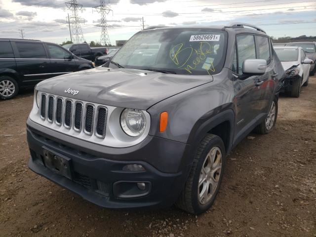 Photo 2 from auction – 2017 JEEP RENEGADE L with VIN ZACCJBDB4HPE50452