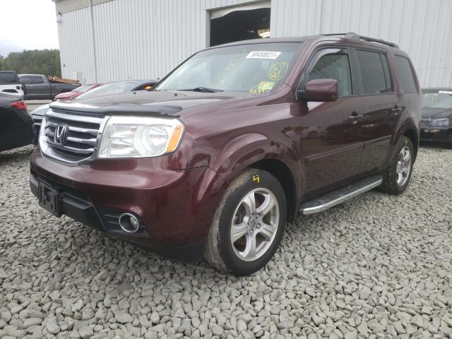 Photo 2 from auction – 2012 HONDA PILOT EXL with VIN 5FNYF4H51CB074185