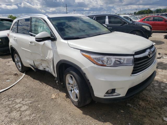 TOYOTA HIGHLANDER 2015 with VIN 5TDDKRFH4FS091437 - Photo from auction