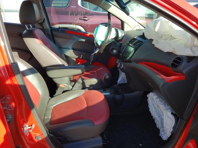 Photo 5 from auction – 2014 CHEVROLET SPARK 2LT with VIN KL8CF6S91EC463189