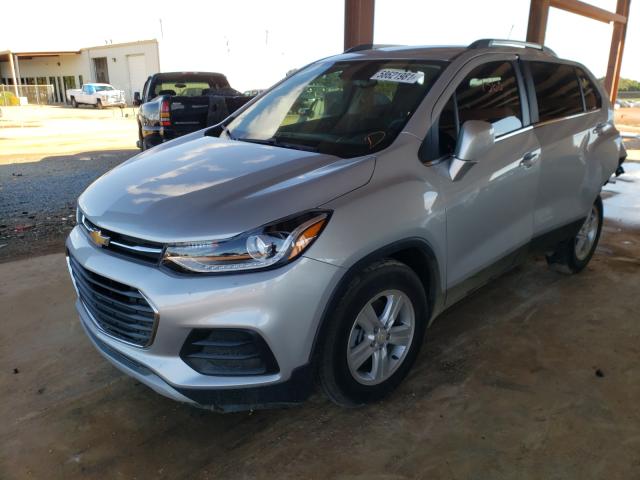 Photo 2 from auction – 2020 CHEVROLET TRAX 1LT with VIN 3GNCJLSB1LL310571