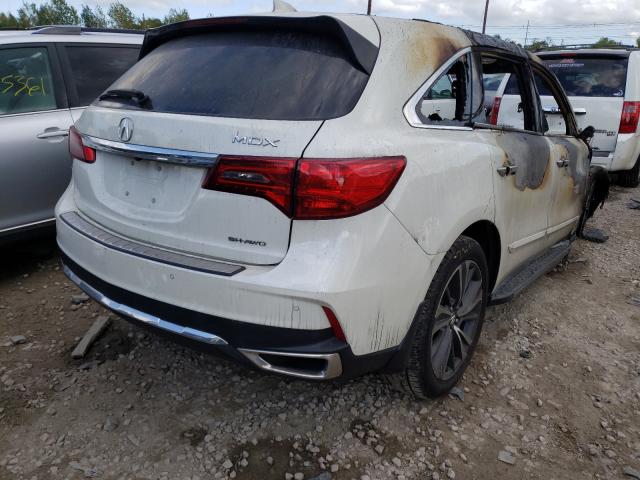 Photo 4 from auction – 2019 ACURA MDX TECHNO with VIN 5J8YD4H51KL016676