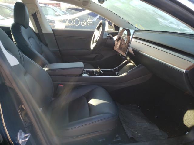 Photo 5 from auction – 2019 TESLA MODEL 3 with VIN 5YJ3E1EAXKF296364