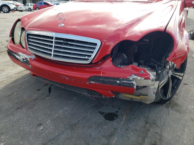 Photo 9 from auction – 2001 MERCEDES-BENZ C 320 with VIN WDBRF64J91F119044