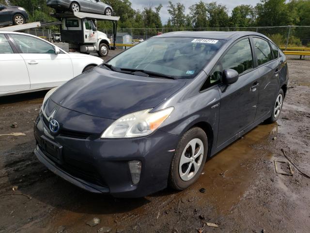 Photo 2 from auction – 2013 TOYOTA PRIUS with VIN JTDKN3DU8D1649294