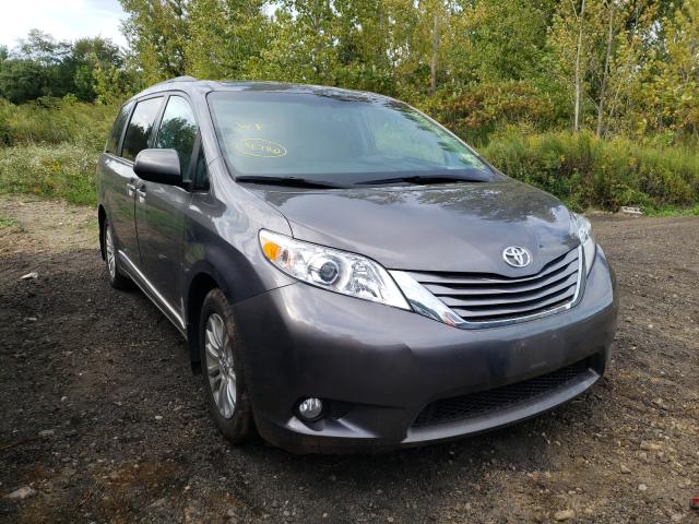 TOYOTA SIENNA XLE 2017 with VIN 5TDYZ3DC3HS879288 - Photo from auction