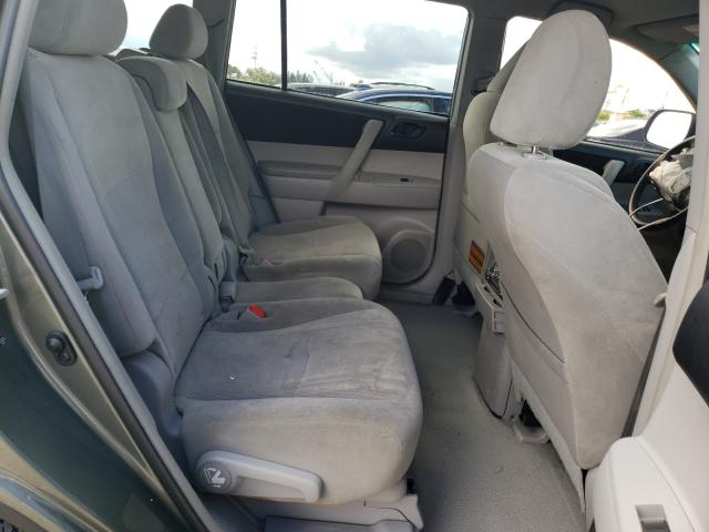 Photo 6 from auction – 2010 TOYOTA HIGHLANDER with VIN 5TDZK3EH8AS003468