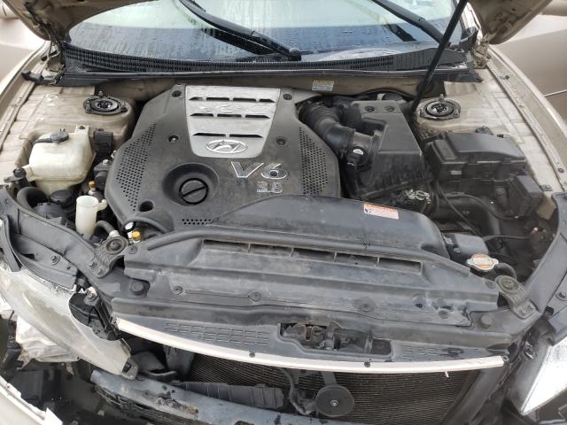 Photo 7 from auction – 2008 HYUNDAI AZERA SE with VIN KMHFC46F18A289671