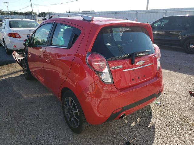 Photo 3 from auction – 2014 CHEVROLET SPARK 2LT with VIN KL8CF6S91EC463189