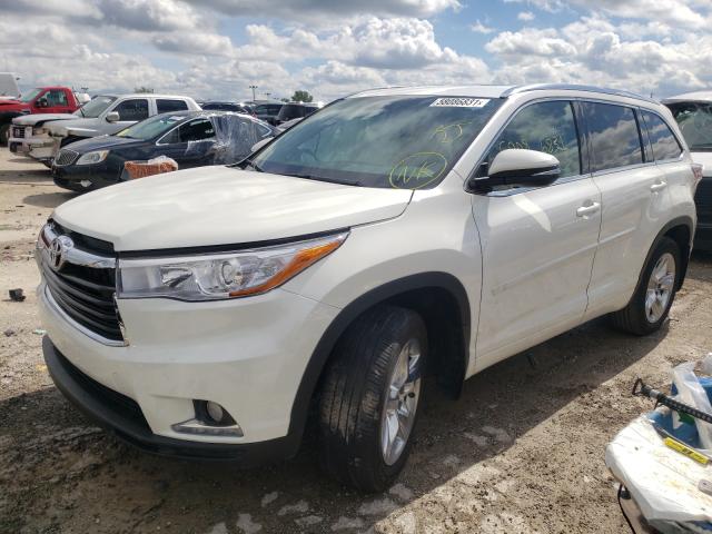 Photo 2 from auction – 2015 TOYOTA HIGHLANDER with VIN 5TDDKRFH4FS091437