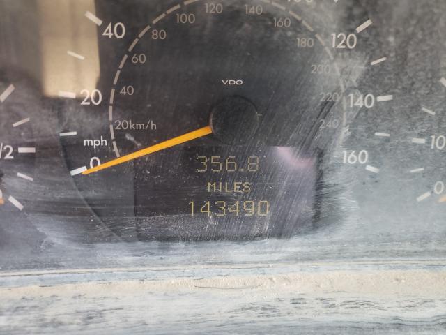 Photo 8 from auction – 2000 MERCEDES-BENZ E 320 with VIN WDBJF65J7YB030117