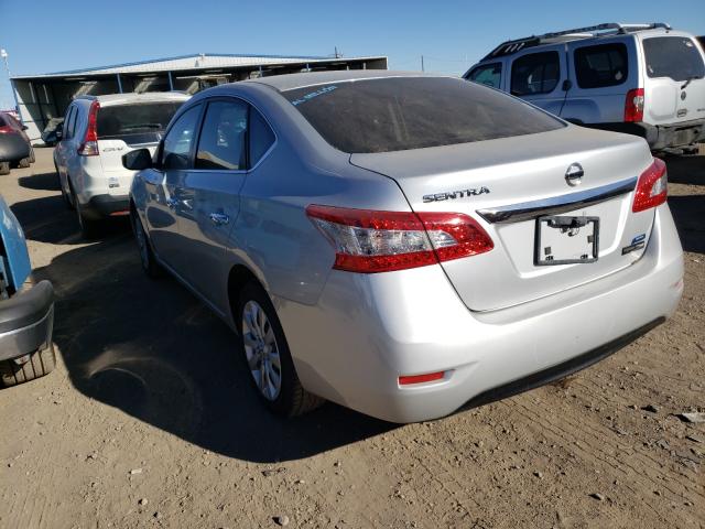 Photo 3 from auction – 2014 NISSAN SENTRA S with VIN 3N1AB7AP9EY303703