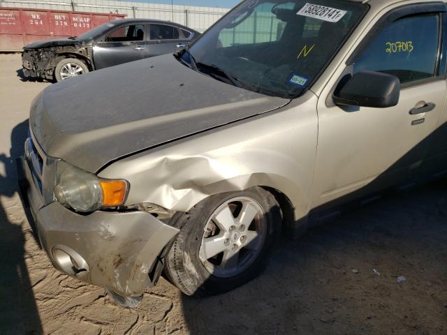 Photo 9 from auction – 2010 FORD ESCAPE XLT with VIN 1FMCU0D70AKD26732