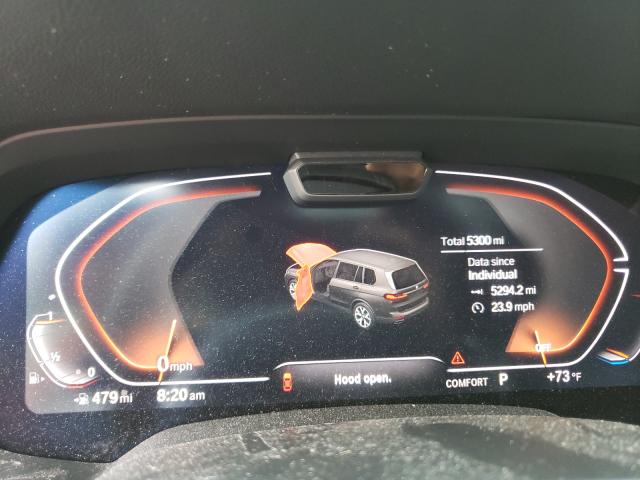 Photo 7 from auction – 2021 BMW X7 XDRIVE4 with VIN 5UXCW2C03M9E95333