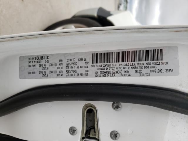 Photo 10 from auction – 2018 RAM 1500 ST with VIN 1C6RR6ST9JS234366