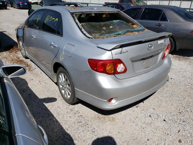 Photo 3 from auction – 2009 TOYOTA COROLLA BA with VIN 1NXBU40E39Z027386