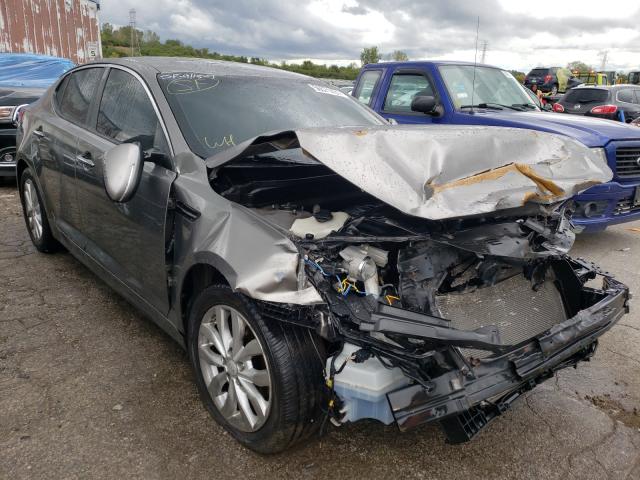 KIA OPTIMA LX 2014 with VIN 5XXGM4A75EG334102 - Photo from auction
