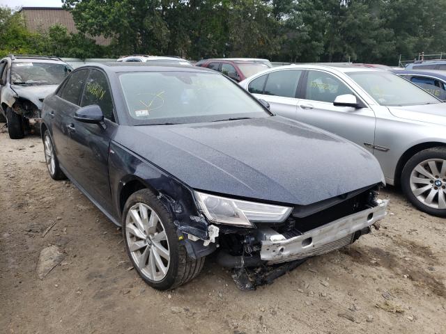 AUDI A4 PREMIUM 2018 with VIN WAUDNAF48JA038703 - Photo from auction