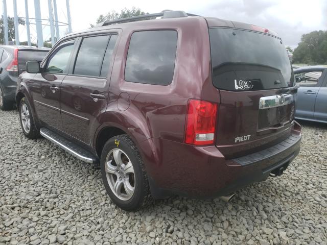 Photo 3 from auction – 2012 HONDA PILOT EXL with VIN 5FNYF4H51CB074185