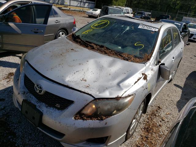 Photo 2 from auction – 2009 TOYOTA COROLLA BA with VIN 1NXBU40E39Z027386