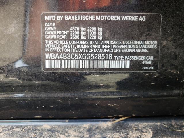 Photo 10 from auction – 2016 BMW 435 XI GRA with VIN WBA4B3C5XGG528518
