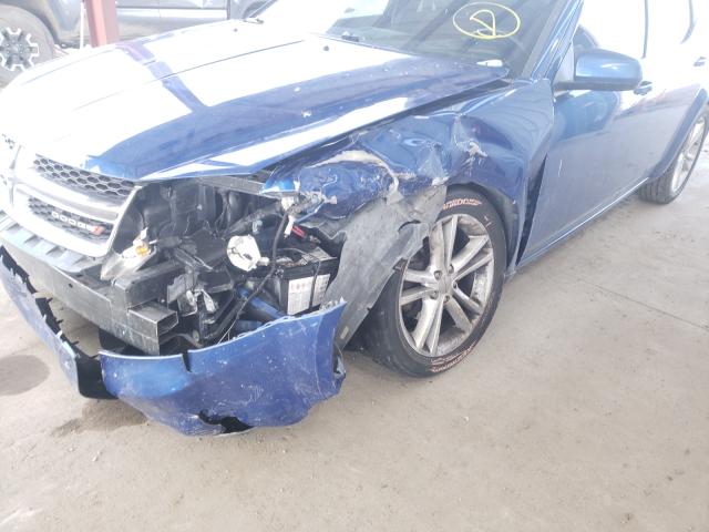 Photo 9 from auction – 2012 DODGE AVENGER SX with VIN 1C3CDZEG5CN260417