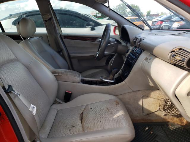 Photo 5 from auction – 2001 MERCEDES-BENZ C 320 with VIN WDBRF64J91F119044
