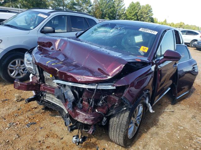 Photo 2 from auction – 2017 LINCOLN MKX SELECT with VIN 2LMPJ8KR9HBL20515