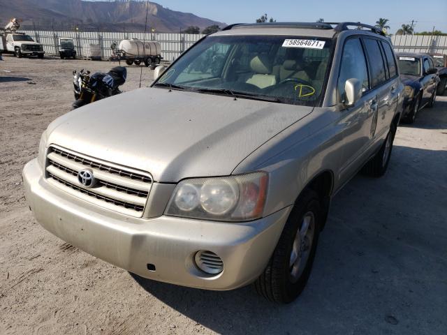 Photo 2 from auction – 2003 TOYOTA HIGHLANDER with VIN JTEHF21A530109171