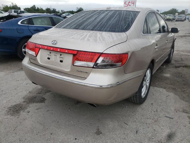 Photo 4 from auction – 2008 HYUNDAI AZERA SE with VIN KMHFC46F18A289671