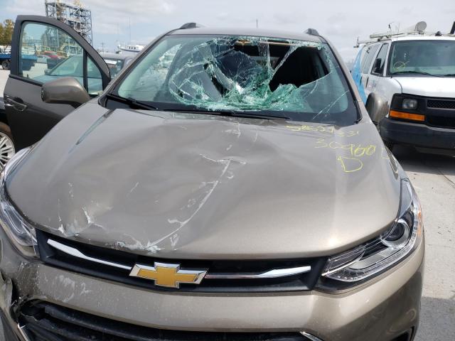 Photo 9 from auction – 2021 CHEVROLET TRAX 1LT with VIN KL7CJLSB9MB309600