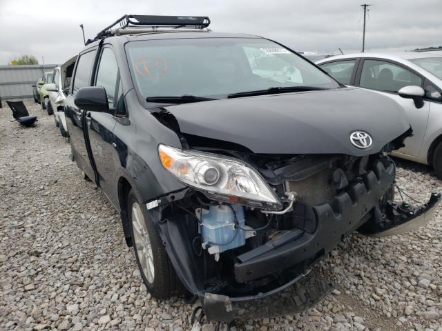 TOYOTA SIENNA LE 2017 with VIN 5TDJZ3DC5HS178981 - Photo from auction
