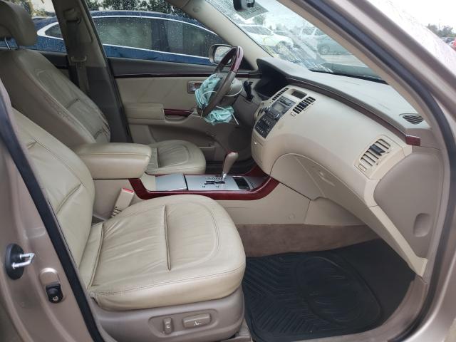 Photo 5 from auction – 2008 HYUNDAI AZERA SE with VIN KMHFC46F18A289671