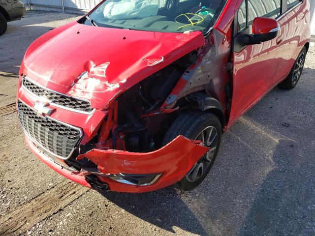 Photo 9 from auction – 2014 CHEVROLET SPARK 2LT with VIN KL8CF6S91EC463189