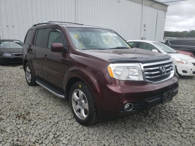 HONDA PILOT EXL 2012 with VIN 5FNYF4H51CB074185 - Photo from auction