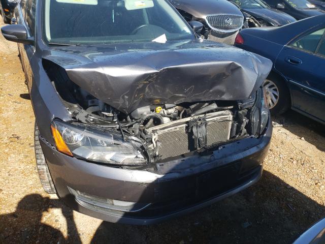Photo 9 from auction – 2014 VOLKSWAGEN PASSAT with VIN 1VWCN7A31EC083425