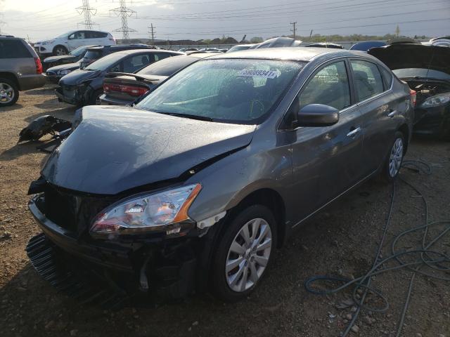 Photo 2 from auction – 2015 NISSAN SENTRA S with VIN 3N1AB7AP4FY334178