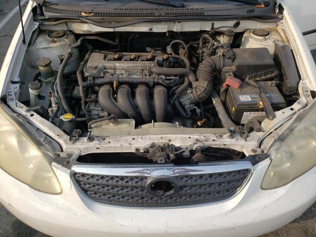 TOYOTA COROLLA 2007 with VIN JTDBR32E270119400 - Photo from auction