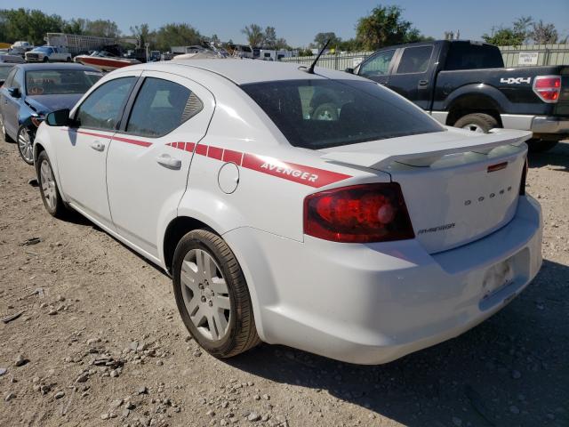 Photo 3 from auction – 2014 DODGE AVENGER SE with VIN 1C3CDZAB8EN154802